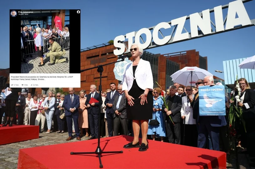 SOP se opravičuje Danuti Wałęsa zaradi varnostnega pregleda