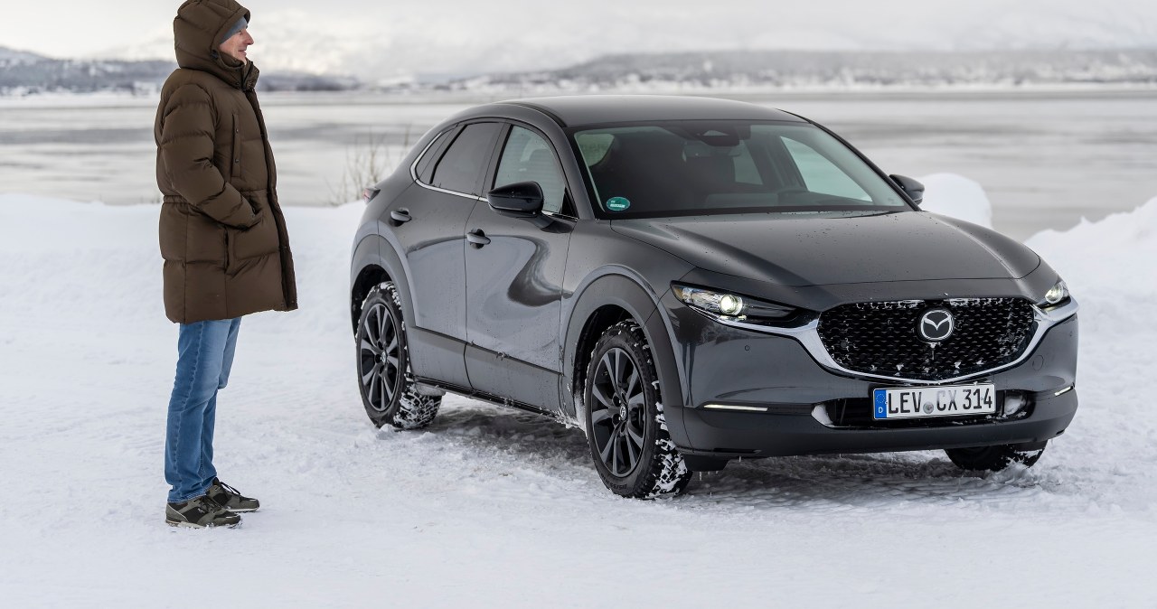 Mazdą CX-30 na paliwie ze słomy nie udało mi się dojechać na Nordkapp