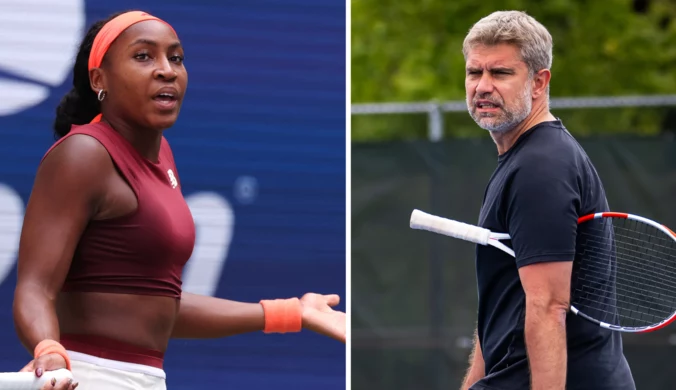 Wiktorowski świętował, a tu przykry incydent na US Open. Trener musiał pomóc
