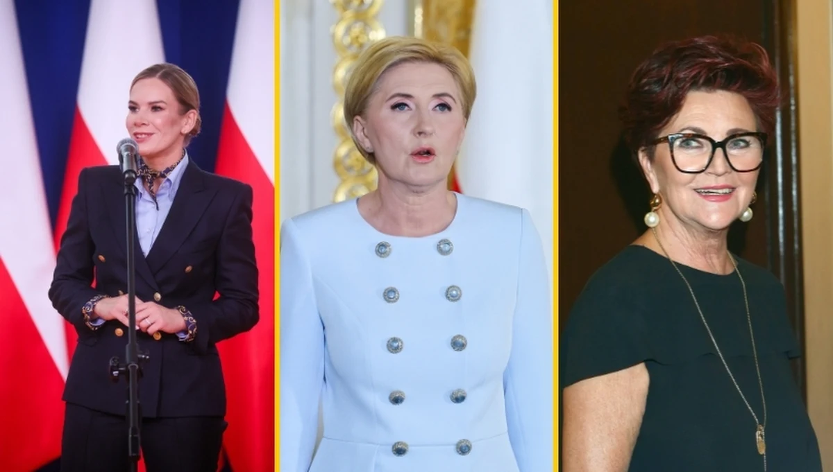 ​Ponad połowa Polaków uznaje Jolantę Kwaśniewską za najlepszą pierwszą damę III Rzeczypospolitej - wynika z najnowszego sondażu. Na kolejnych miejscach znalazły się Maria Kaczyńska (17,5 proc.) oraz Agata Kornhauser-Duda (8,1 proc.).