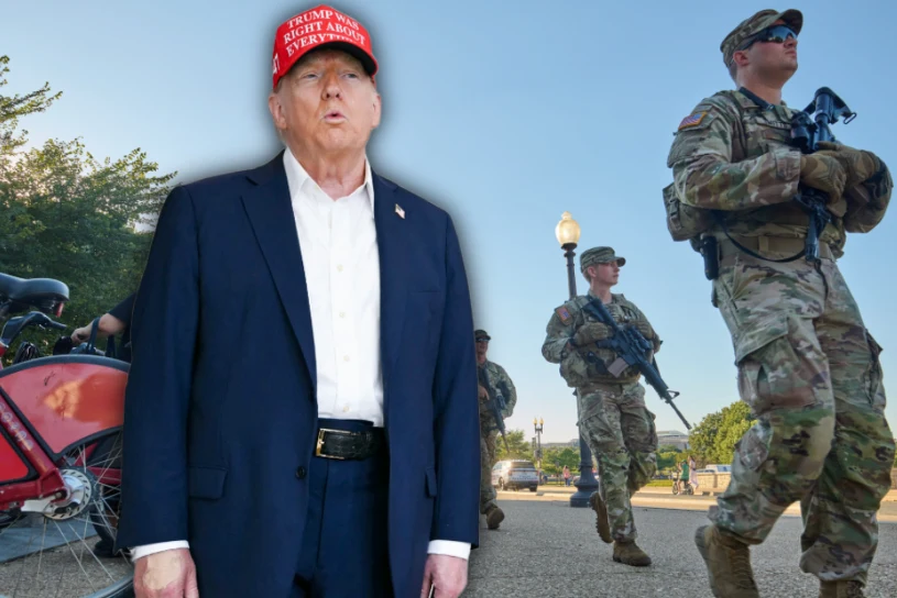 Trump sugeruje wysłanie wojska do nowego miasta. "Najniebezpieczniejsze"