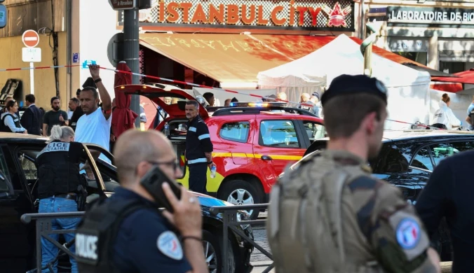 Atak nożownika we Francji. Kilka osób rannych, napastnik nie żyje