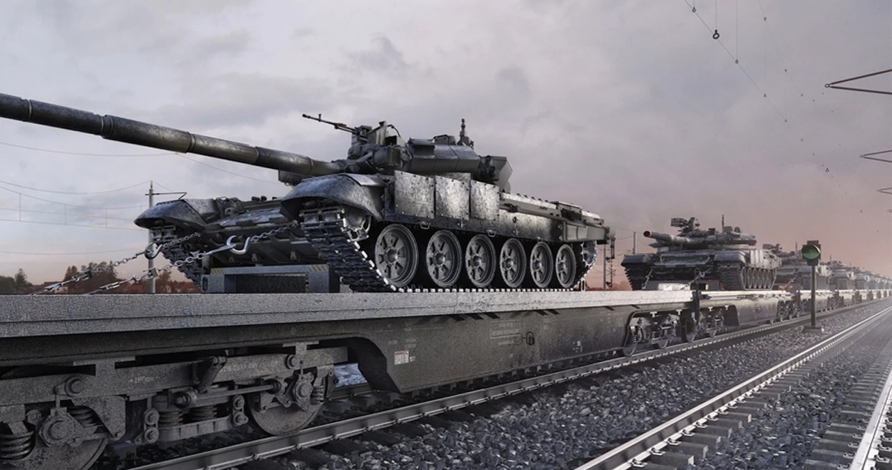 A immense  transport of T-62 tanks. Russia says adequate  to Ukraine