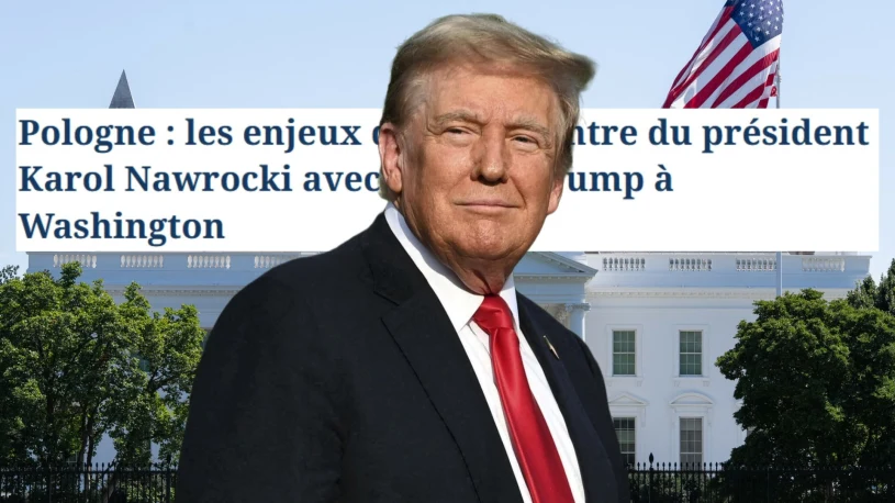 Zagraniczna prasa o wizycie Nawrockiego w USA. Wskazują, jaka jest stawka