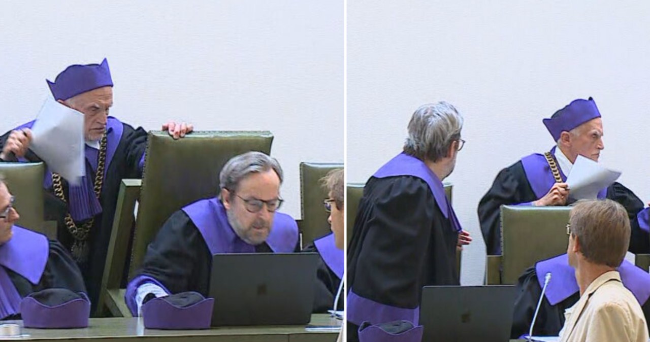 Wielka kłótnia w Trybunale Stanu, sędzia grzmiał, wyszedł z sali. wiadomości,aktualności,Interia Wielka kłótnia w Trybunale Stanu, sędzia grzmiał, wyszedł z sali.