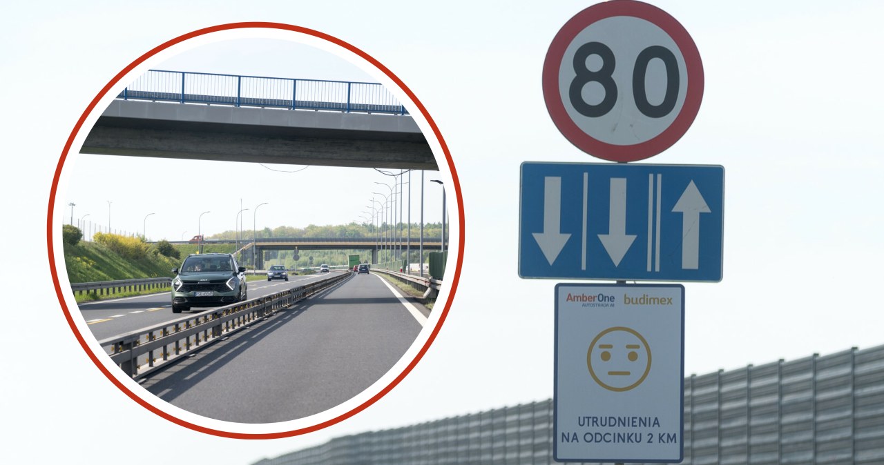 "Fale Dunaju" i ograniczenie 80 km/h na A1 znikną. Rząd szykuje remont