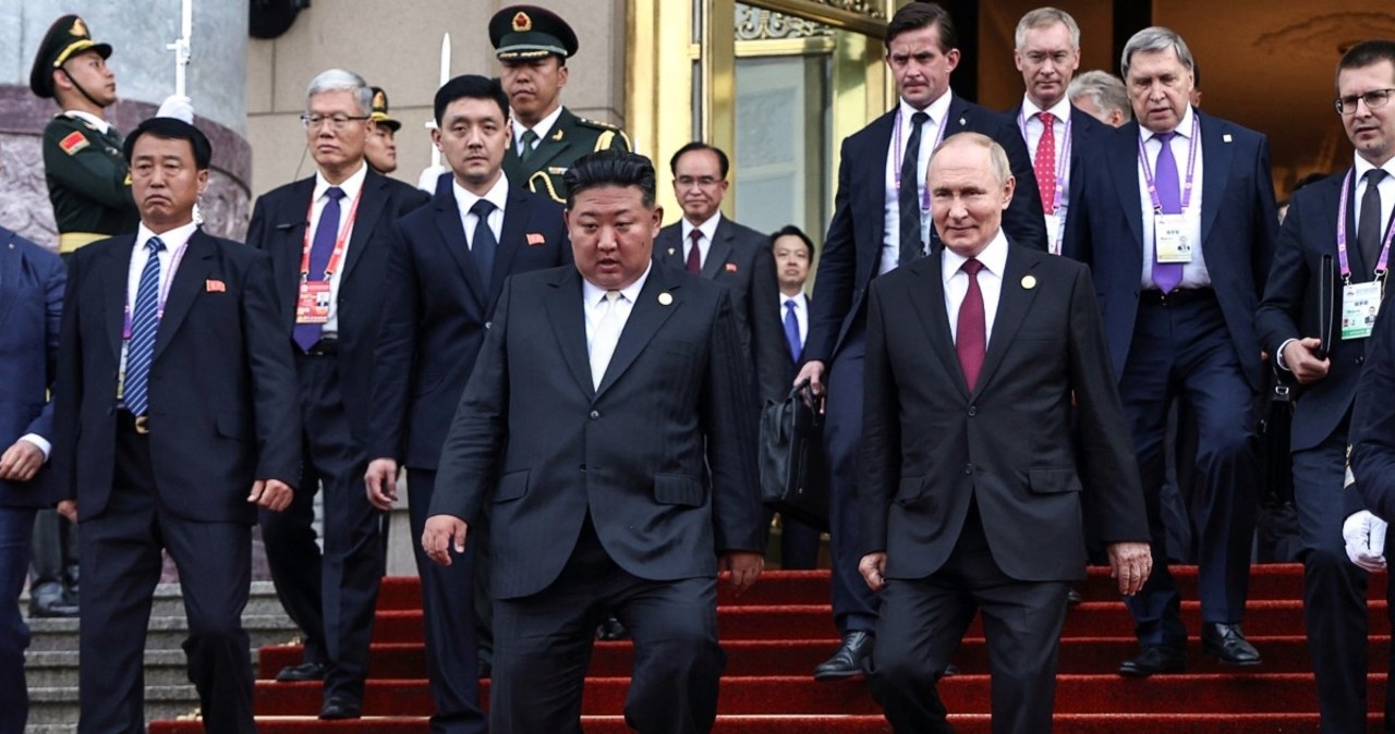 Wkroczyli tuż po rozmowie Kim Dzong Una z Władimirem Putinem. wiadomości,aktualności,Interia Wkroczyli tuż po rozmowie Kim Dzong Una z Władimirem Putinem.