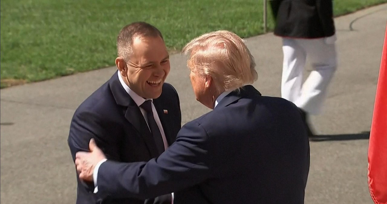 Nawrocki w Białym Domu. Pierwsze spotkanie z Donaldem Trumpem wiadomości,aktualności,Interia Nawrocki w Białym Domu. Pierwsze spotkanie z Donaldem Trumpem