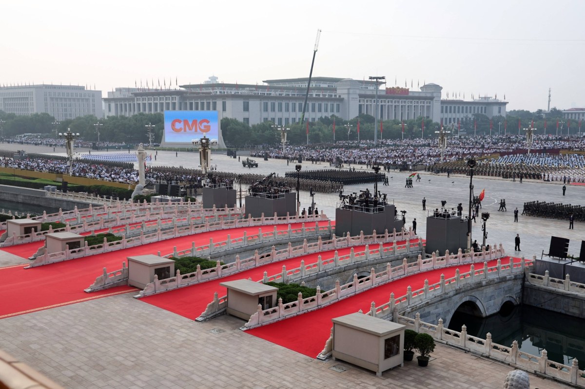Pokaz siły podczas defilady na Tiananmen. "Potęga Chin będzie potwierdzona, kiedy sprawdzi się w boju"