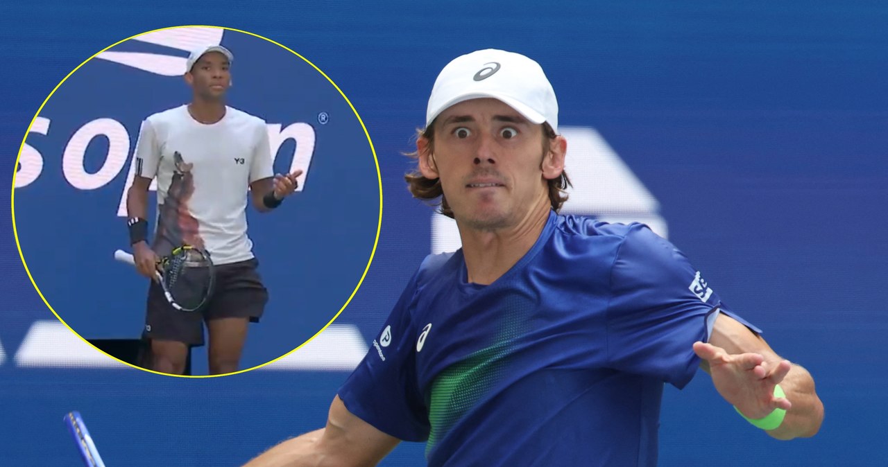 wiadomości,aktualności,Interia Akcja jedna na milion, rywal aż nie mógł uwierzyć. Unikalna scena na US Open [WIDEO]