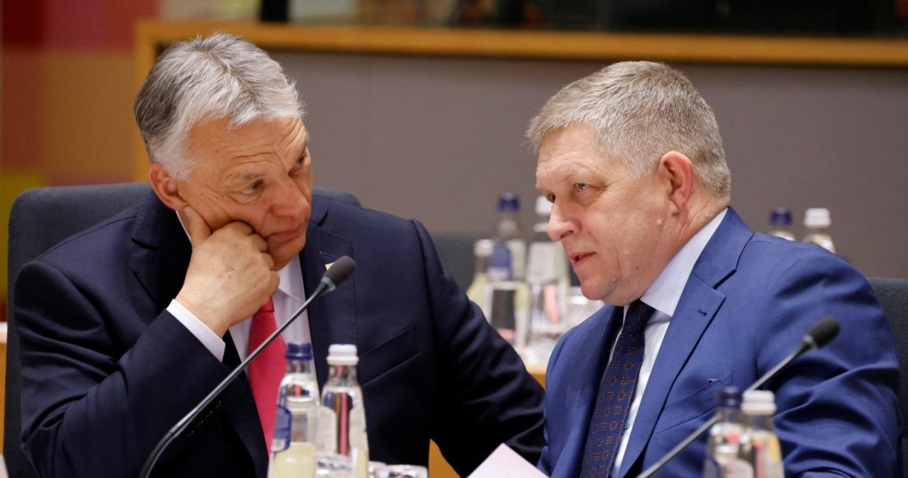 Orban i Fico stawiają twarde weto, chcą zniesienia sankcji. Wskazali sześciu Rosjan wiadomości,aktualności,Interia Orban i Fico stawiają twarde weto, chcą zniesienia sankcji. Wskazali sześciu Rosjan