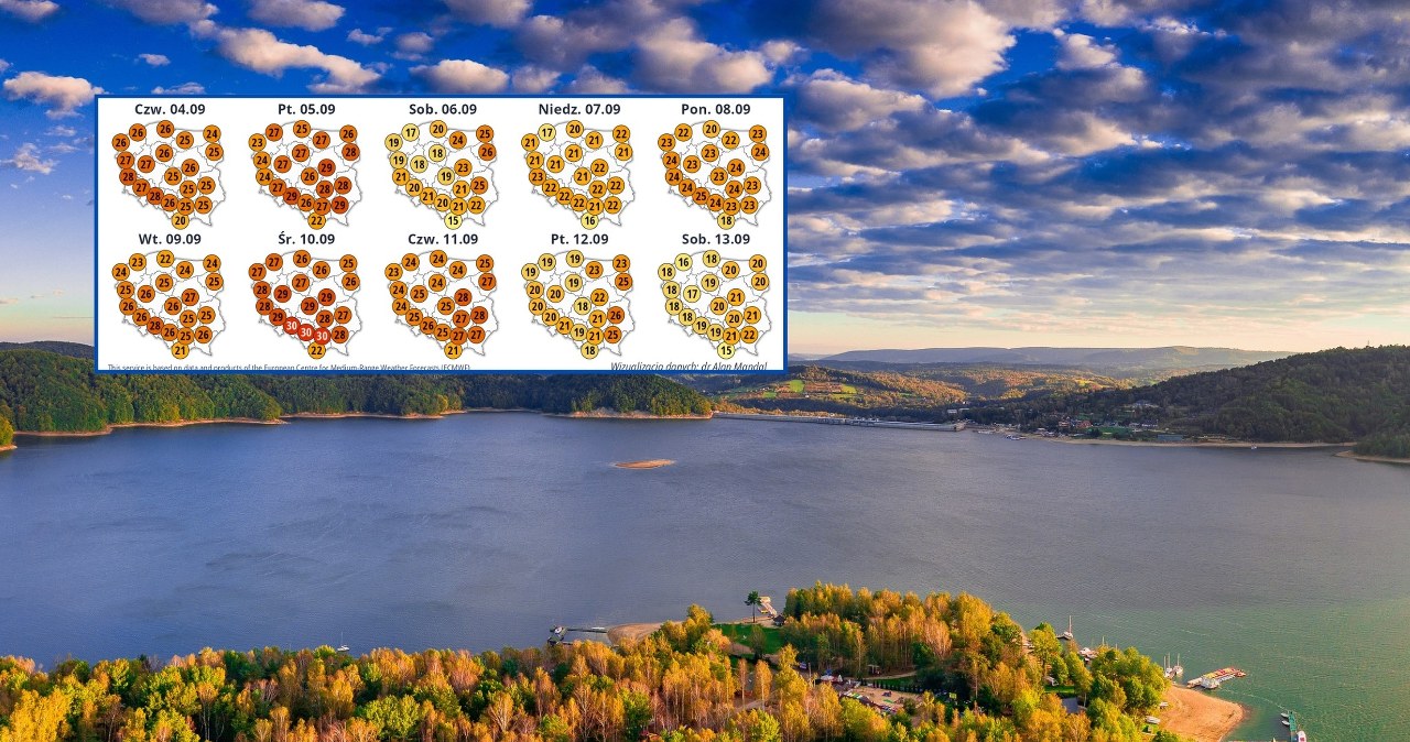 Upał jeszcze wróci. W prognozach wyróżnia się konkretny dzień