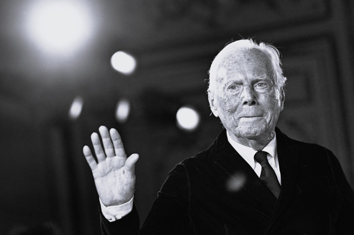 Giorgio Armani nie żyje. Włoski projektant mody miał 91 lat