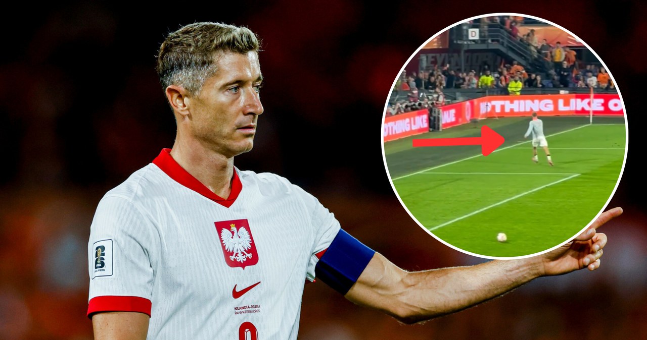 Lewandowski nagle ruszył w stronę kibiców. Sceny po meczu z Holandią wiadomości,aktualności,Interia Lewandowski nagle ruszył w stronę kibiców. Sceny po meczu z Holandią