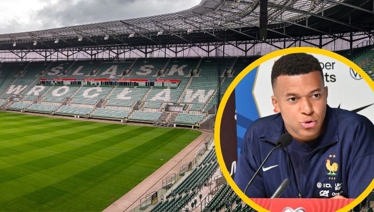 Kylian Mbappe w Polsce. Gwiazdor zagra na stadionie Śląska Wrocław