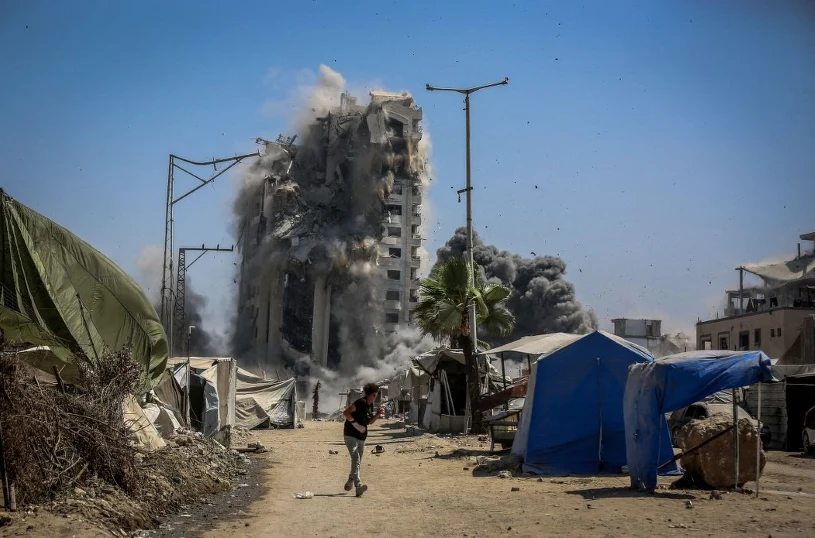Potężne uderzenie Izraela, obrali kolejny cel. Wieżowiec nagle zniknął