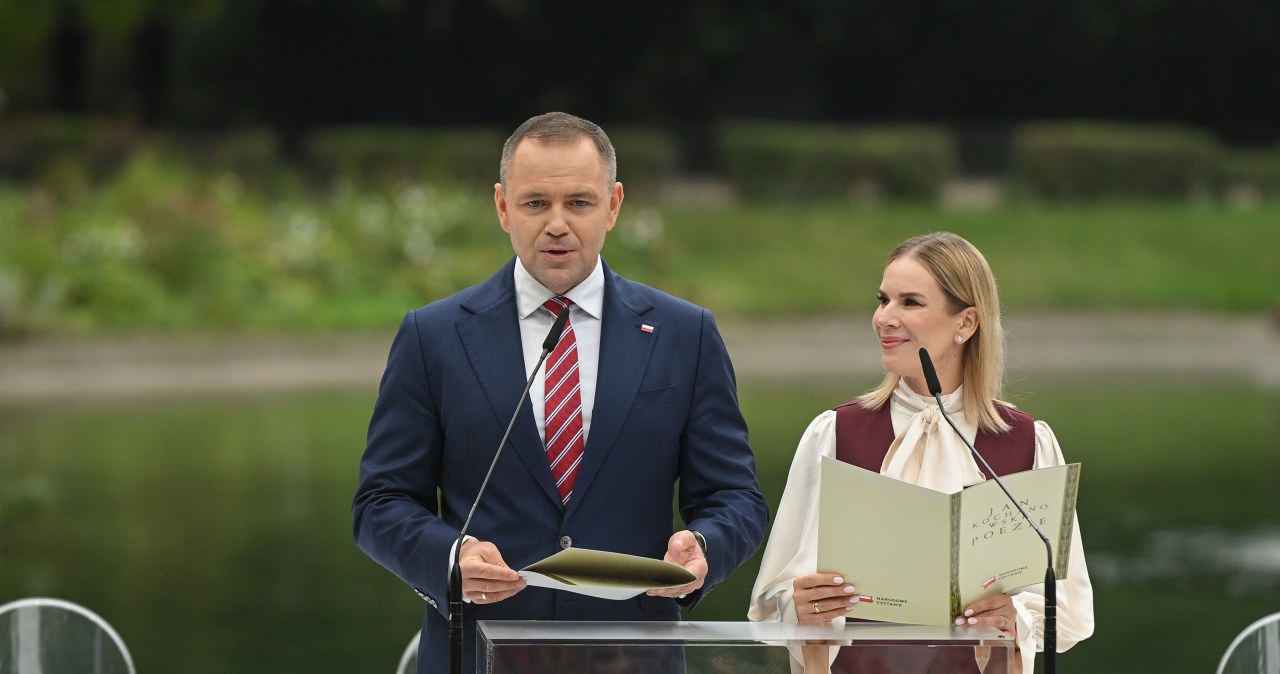 Narodowe Czytanie. Karol i Marta Nawroccy czytali poezję Kochanowskiego