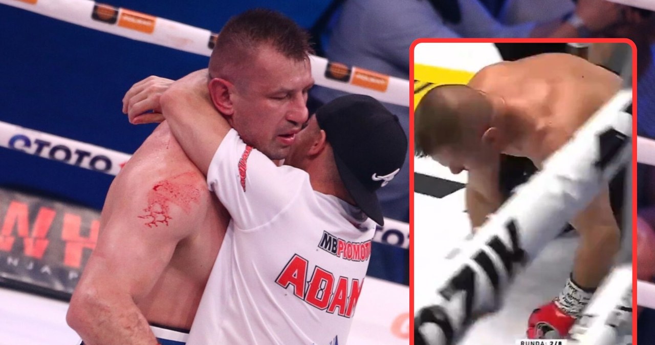 wiadomości,aktualności,Interia Adamek pobity, fatalne sceny na oczach tłumu. Sędzia tłumaczy się z wydarzeń