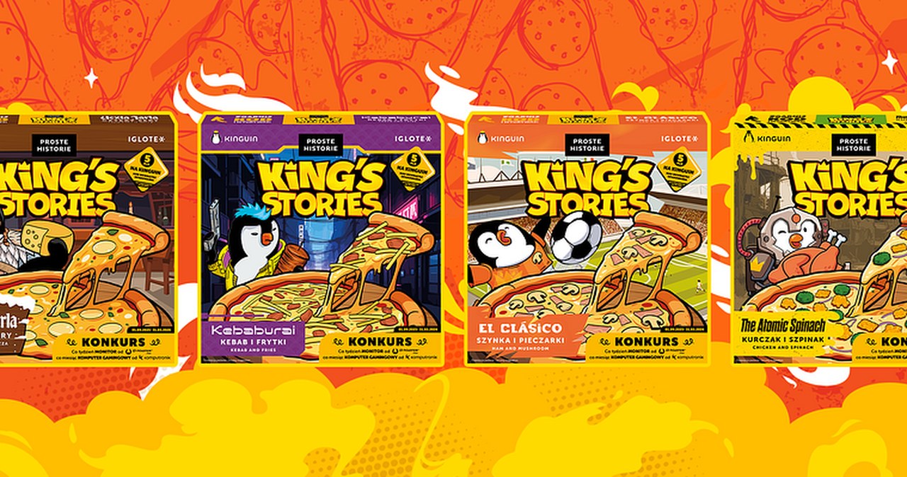 Pierwsza gamingowa pizza dla graczy w projekcie King's Stories