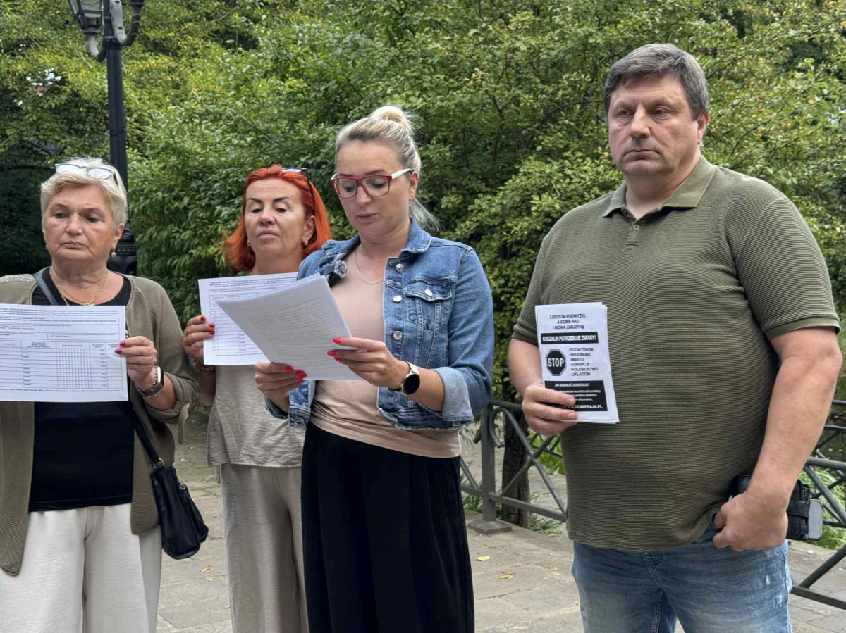 8 tysięcy podpisów muszą zebrać członkowie komitetu referendalnego, jaki powstał w Koszalinie. Jego członkowie chcą odwołać prezydenta miasta. Tomaszowi Sobierajowi zarzucają nieuzasadnione podwyżki, arogancję i ignorowanie mieszkańców. 