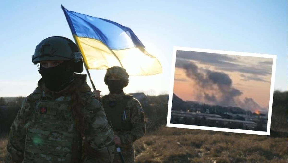 Drony i rakiety w akcji. Ukraina uderzyła w okupanta