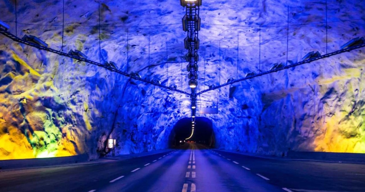 wiadomości,aktualności,Interia Najdłuższy tunel drogowy świata ma 24,5 km. Robi ogromne wrażenie