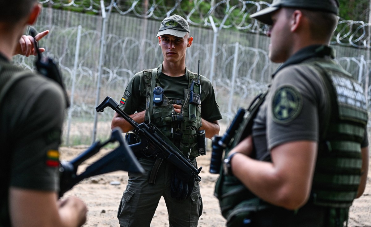 "Istnieje prawdopodobieństwo naruszenia granic". Litwa reaguje