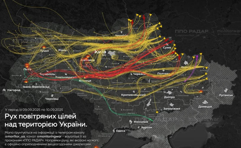 Atak Rosji na Ukrainę. Kilkanaście maszyn wleciało do Polski?