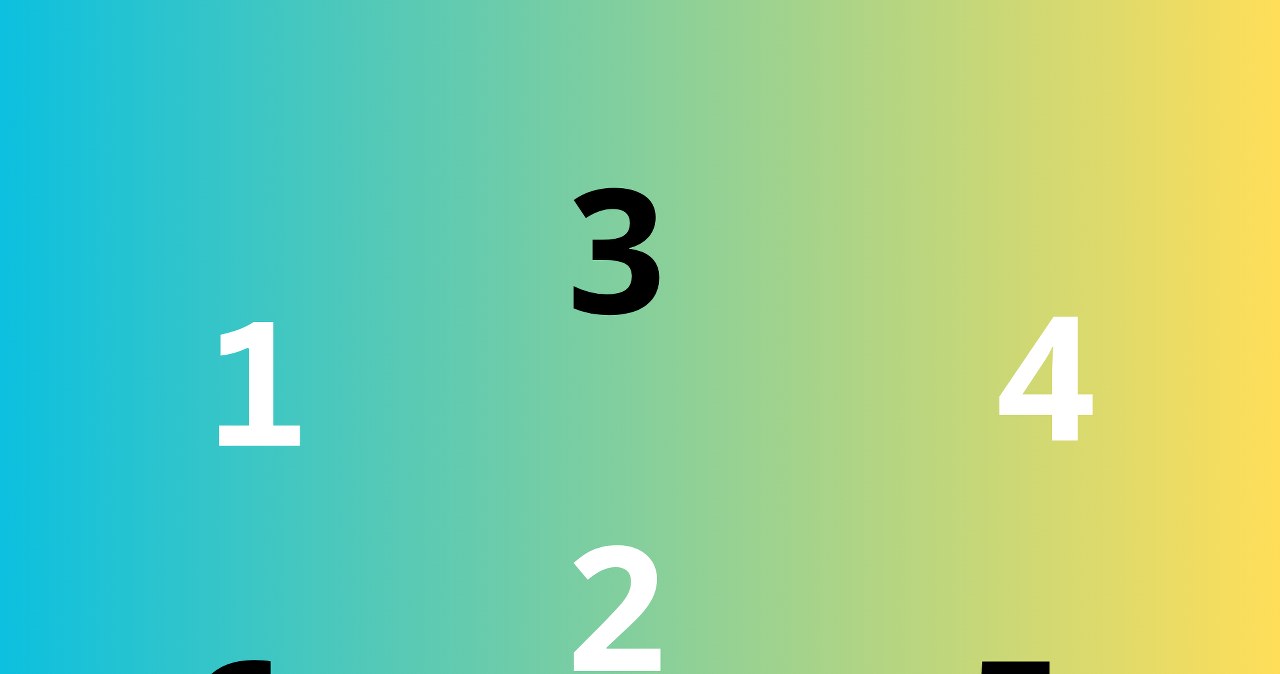 Którą cyfrę wybierzesz? To wszystko mówi o twoim charakterze