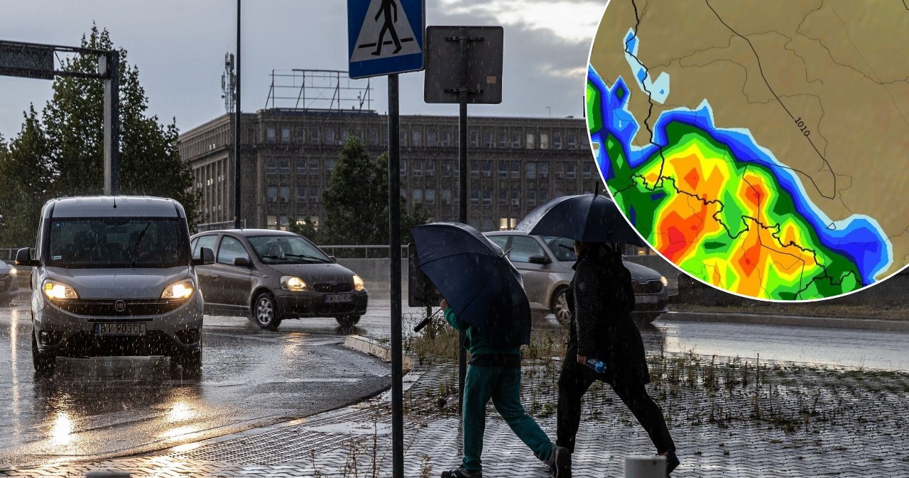 Gwałtowne ulewy pod koniec dnia. Wiele województw z alertami