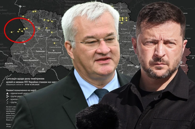 Rosyjskie drony nad Polską. Kijów nie ma złudzeń: Putin testuje Zachód