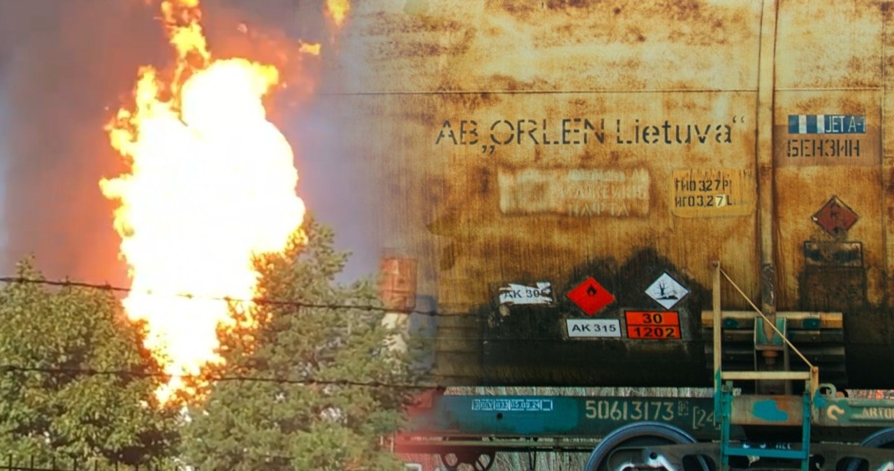 Eksplozja wagonów Orlenu na Litwie. Mamy komentarz spółki