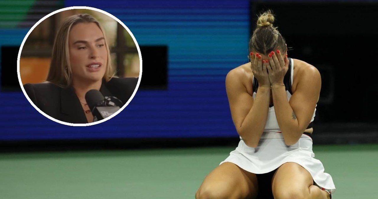 wiadomości,aktualności,Interia To było ostatnie pytanie. Sabalenka nagle zaczęła mówić o wojnie. Mocne słowa