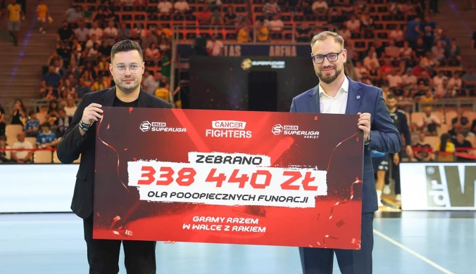 Kluby piłki ręcznej zebrały 338 tysięcy złotych dla dzieci walczących z rakiem
