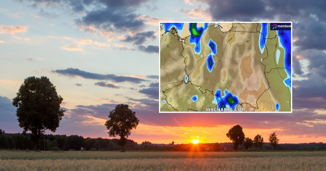 Pogoda zmieni się na lepsze, ale nie wszędzie. Znowu zagrzmi i popada