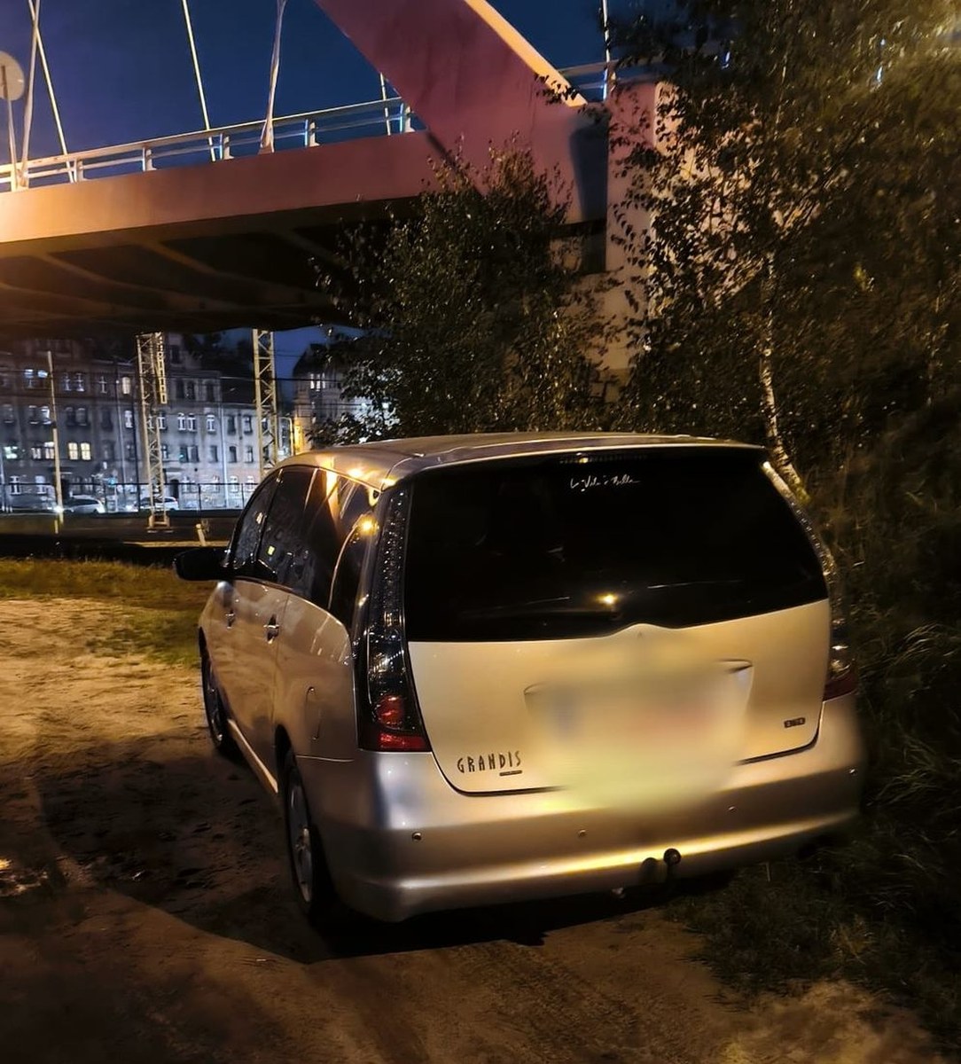 Sam zgłosił się na policję po kradzieży samochodu. Gryzło go sumienie