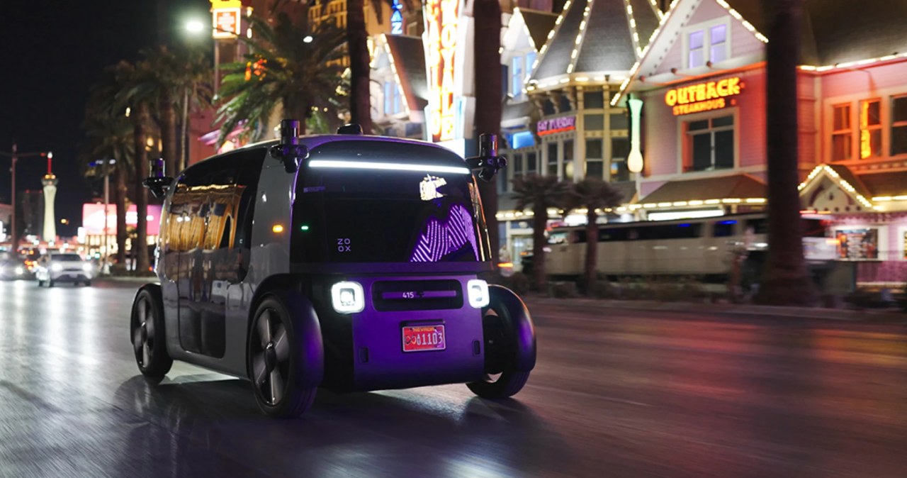 Rewolucja na ulicach Las Vegas. Amazon Zoox uruchamia robotaksówki