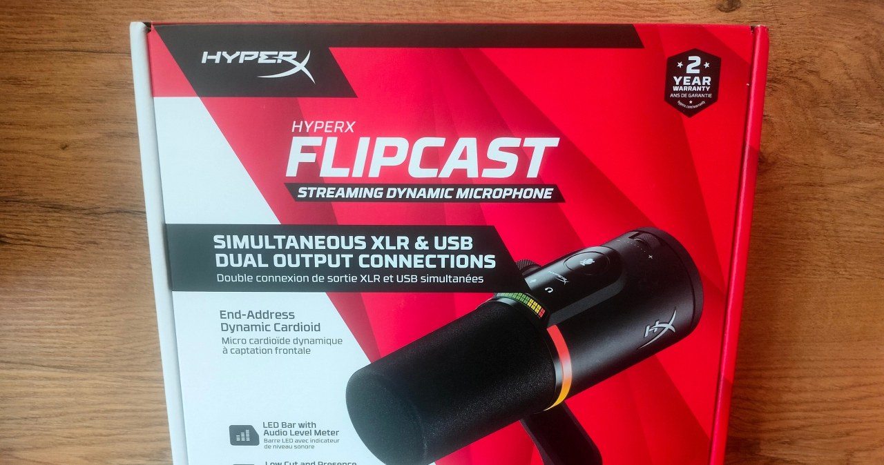HyperX FlipCast - mikrofon, który wprowadza w świat profesjonalnego streamingu
