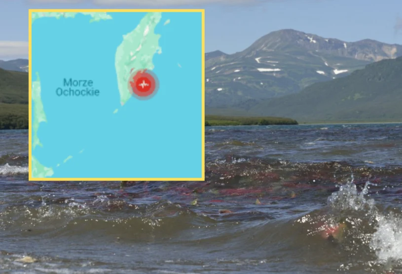 Potężne trzęsienie ziemi w Rosji. Odnotowano "niebezpieczne" fale