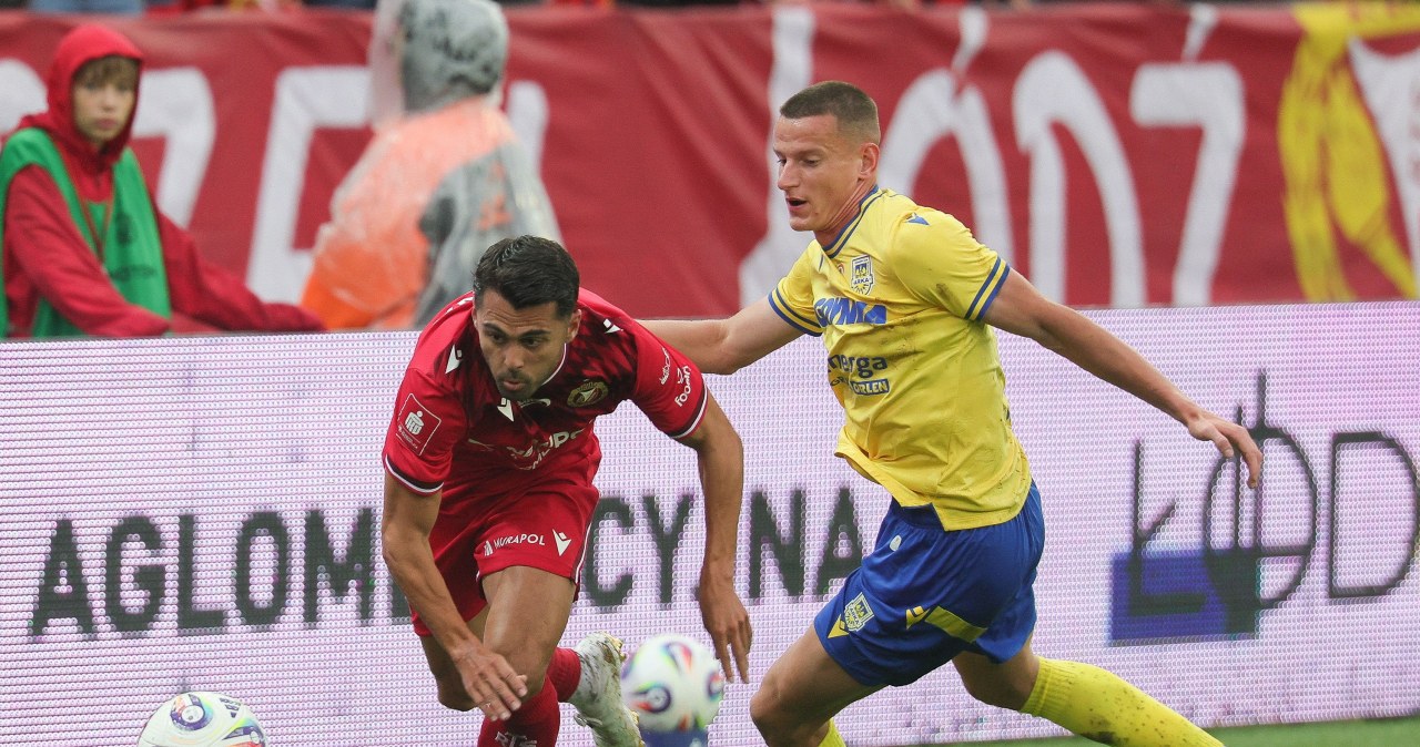 wiadomości,aktualności,Interia Gol w ostatnich minutach przypieczętował los Arki. Widzew ucieka z 