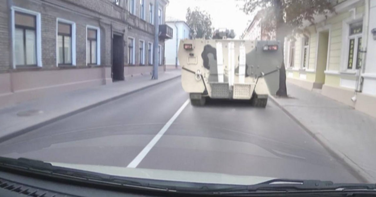 BTR-22 tuż przy granicy z Polską. Rosja testuje nowe rozwiązania