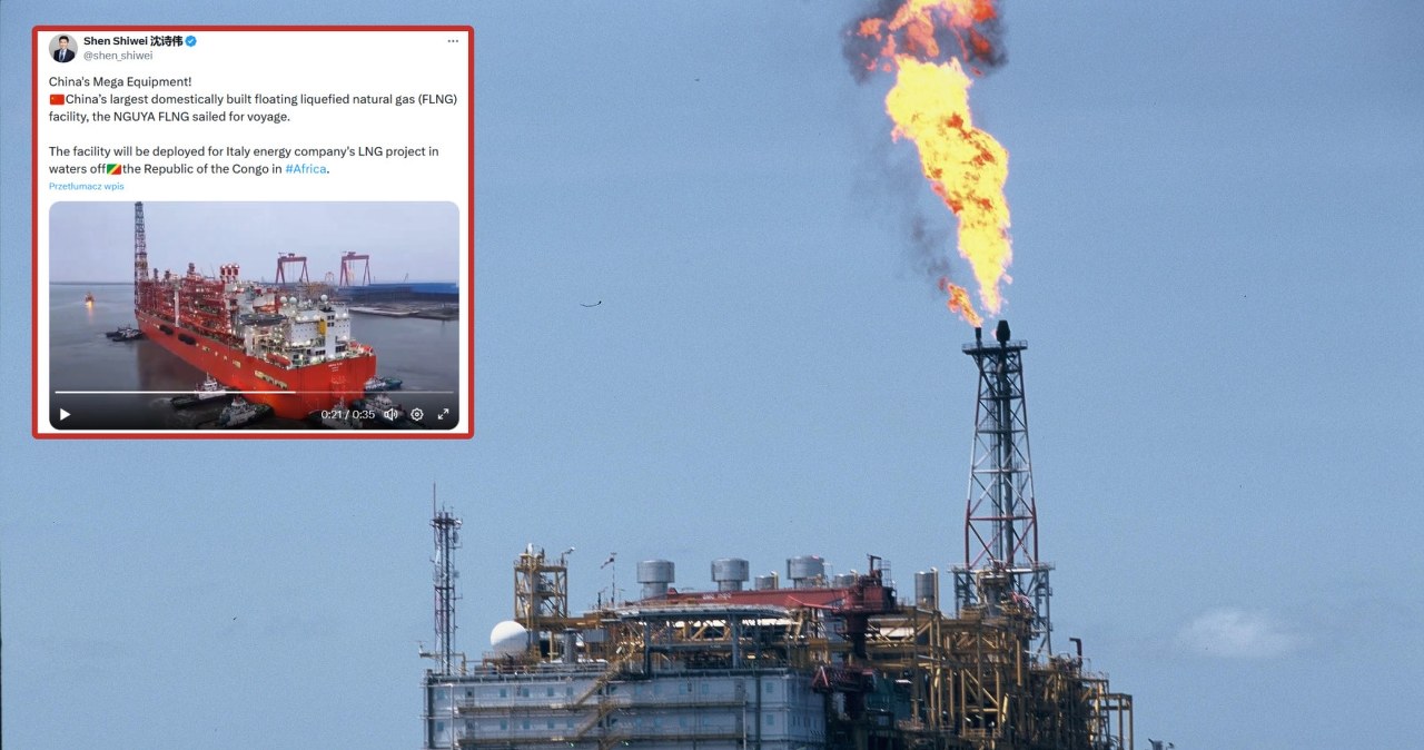 Największy taki statek na świecie. Produkcja na niespotykaną skalę