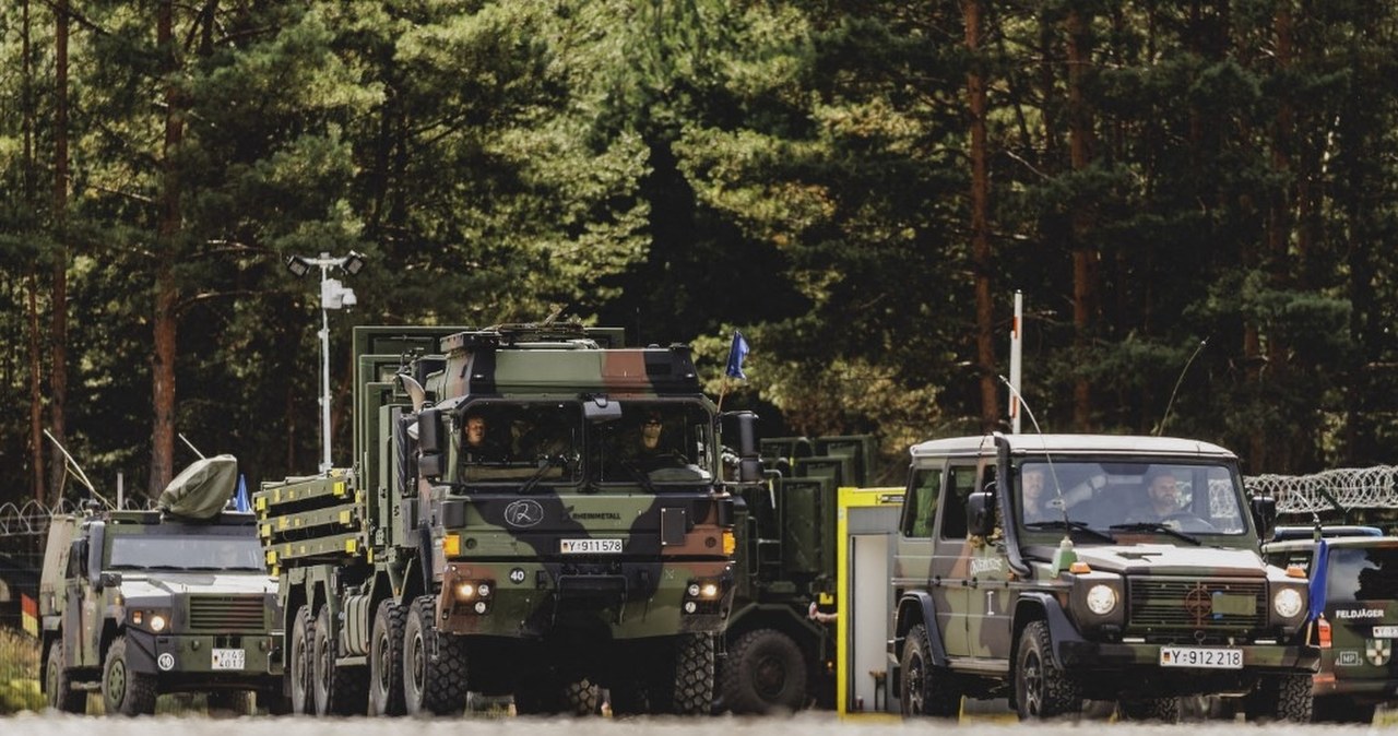wiadomości,aktualności,Interia Konwój Bundeswehry przemierzy setki kilometrów. Niemieckie pojazdy opancerzone wyjadą na drogi