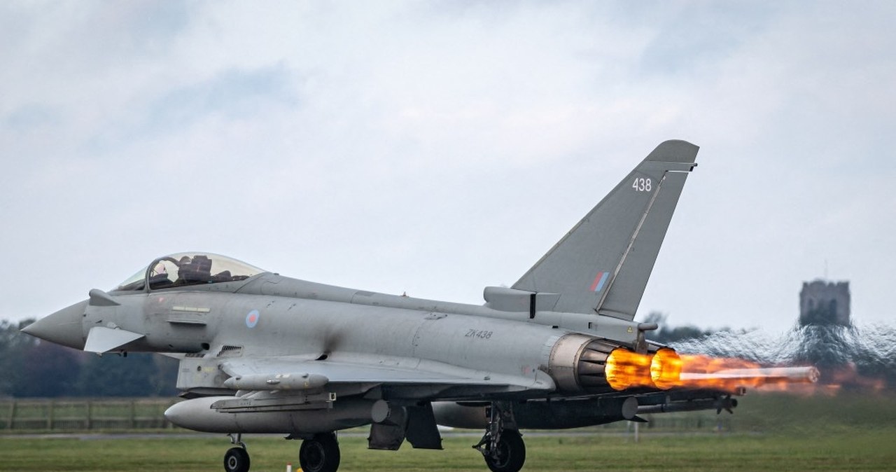 wiadomości,aktualności,Interia Myśliwce Eurofighter Typhoon w drodze do Polski. Wielka Brytania potwierdza