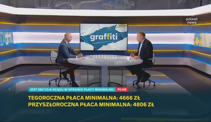 Zandberg w "Graffiti": Płaca minimalna realnie spadnie