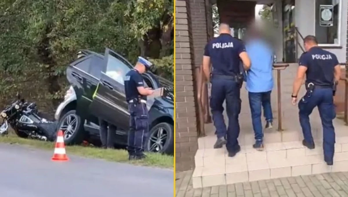 Od 10 lat więzienia do dożywocia - taka kara grozi 36-latkowi, który w 2024 roku potrącił 56-letniego motocyklistę i uciekł do Niemiec. Do zdarzenia doszło w Botkunach na drodze wojewódzkiej nr 651 w województwie warmińsko-mazurskim. Jak poinformowano we wtorek, służby doprowadziły do ustalenia miejsca pobytu 36-latka, jego zatrzymania i ekstradycji. Usłyszał zarzut usiłowania zabójstwa.