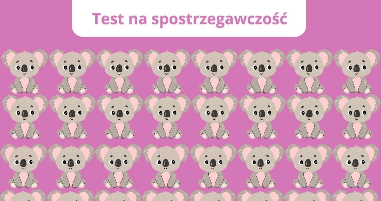 Sprawdź, czy twój wzrok się pogorszył. Prosty test na spostrzegawczość