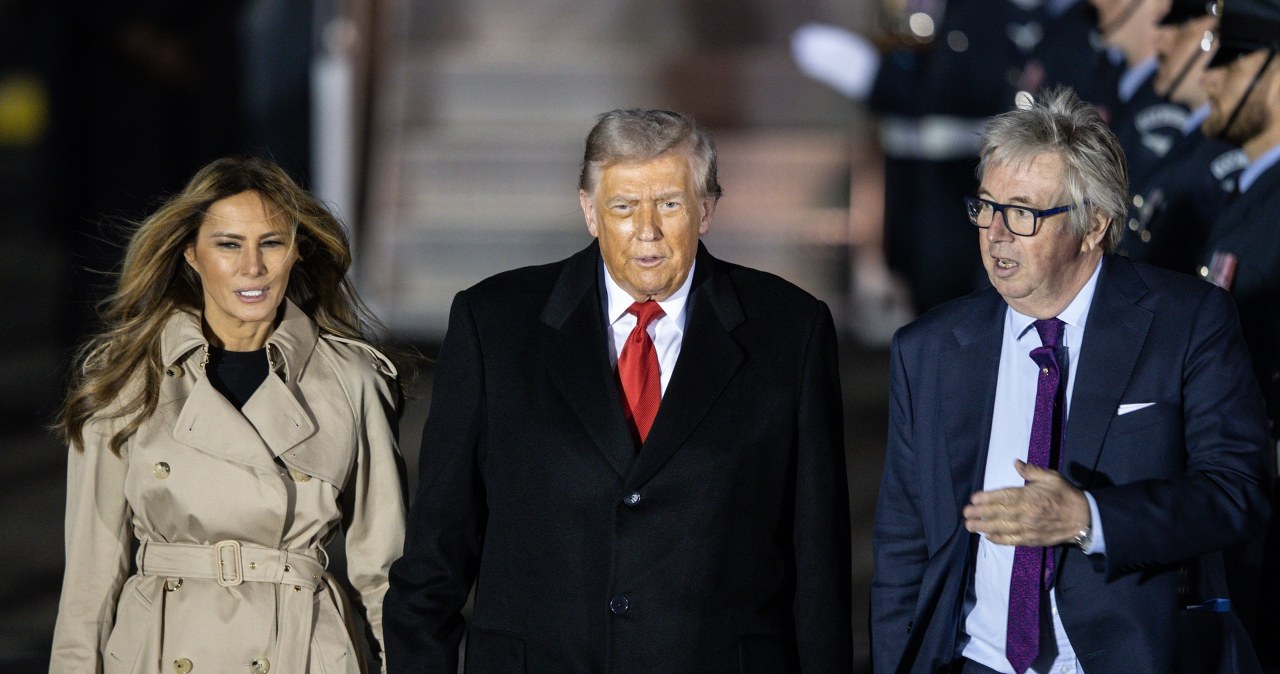 wiadomości,aktualności,Interia Trump przyjęty z najwyższymi honorami. Media o 