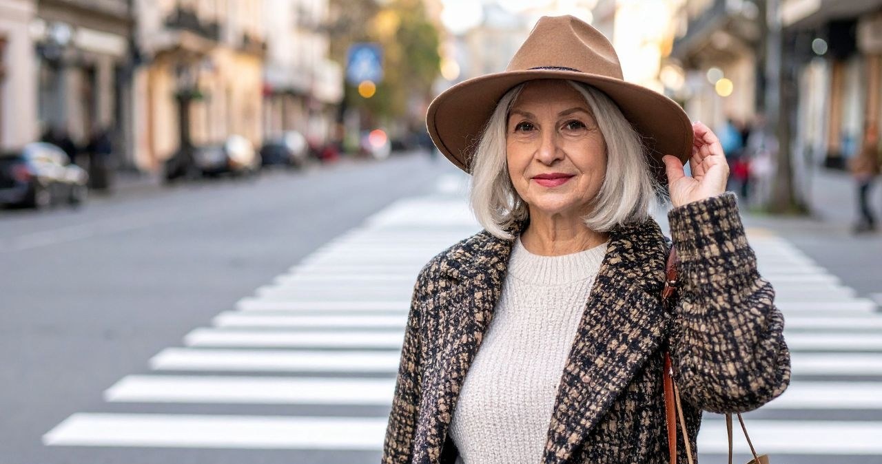 Płaszcz na jesień dla pań 50+. Ten model to strzał w dziesiątkę