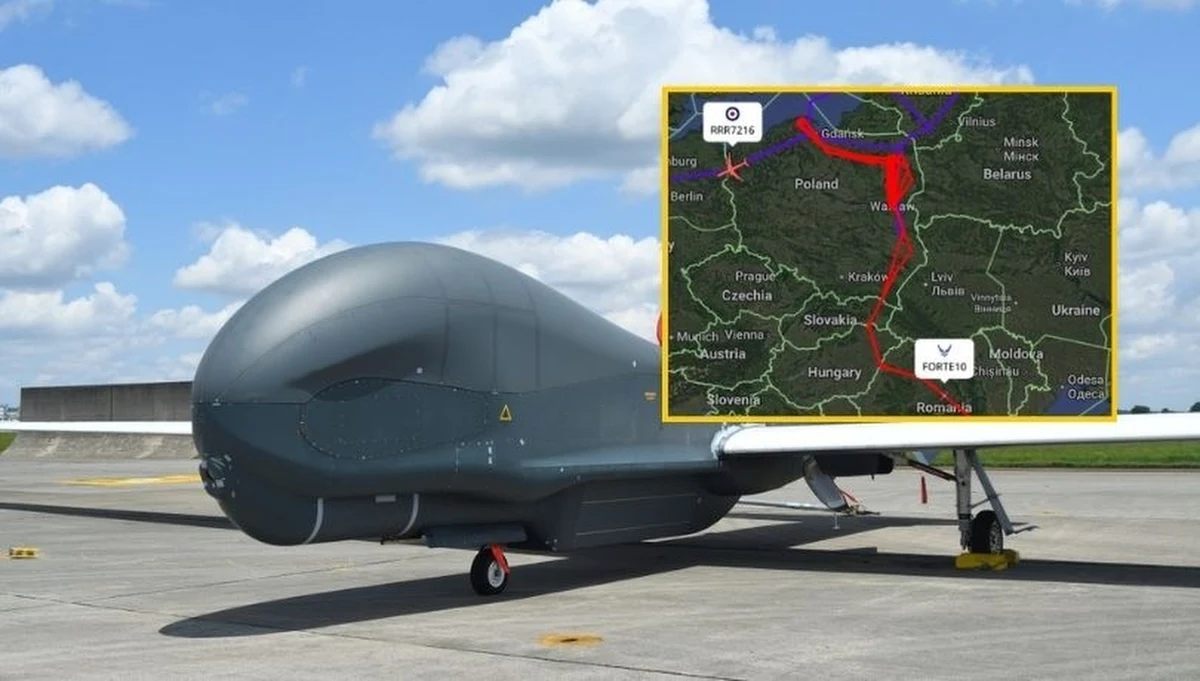 W ostatnim dniu białorusko-rosyjskich ćwiczeń wojskowych Zapad-2025 nad wschodnią Polską pojawił się amerykański dron rozpoznawczy RQ-4 Global Hawk. Eksperci podkreślają, że to nieprzypadkowy ruch, a sam dron jest jednym z najnowocześniejszych narzędzi wywiadowczych NATO.